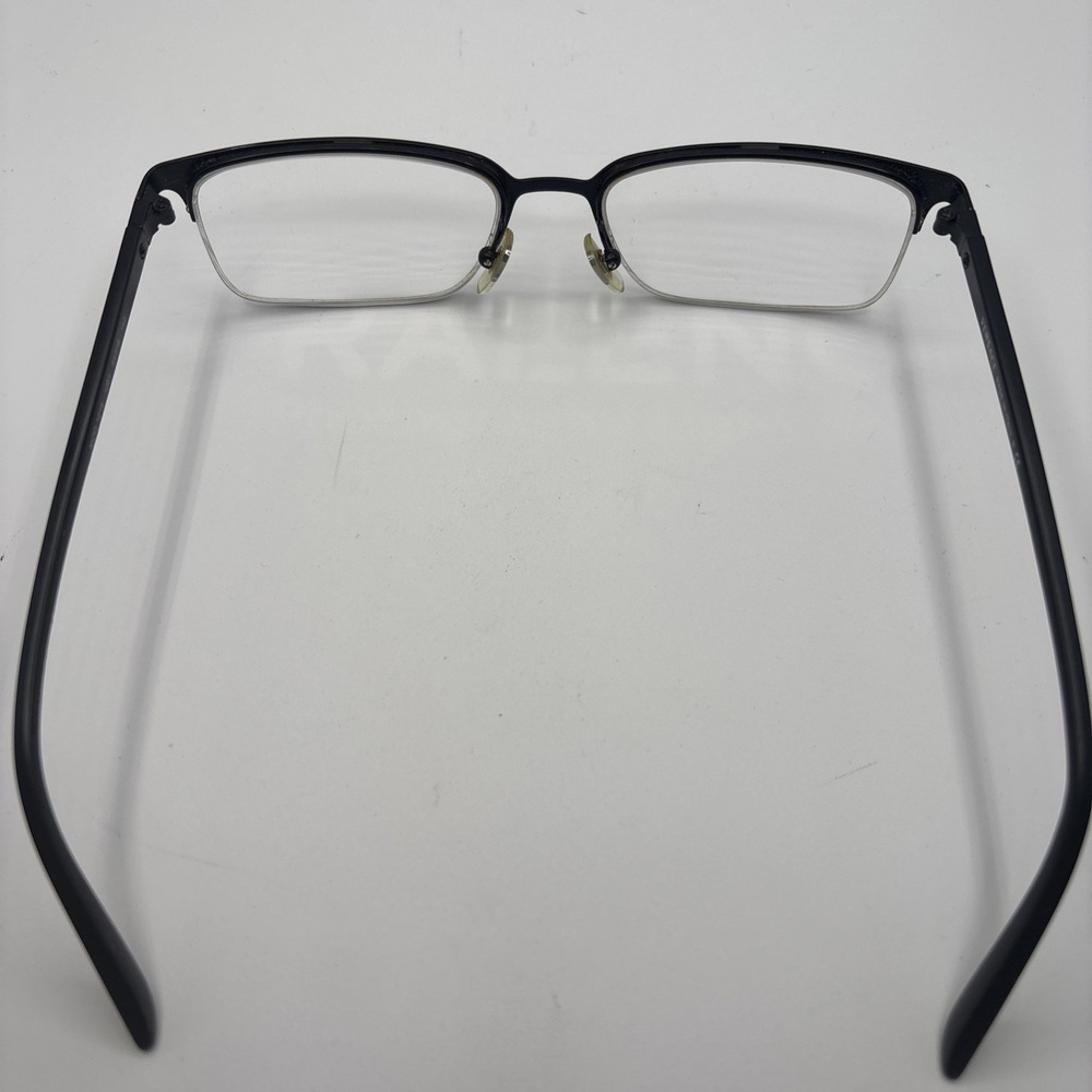 Versace MOD. 1219 1261 Half Rim Black Eyeglasses Optical Frame 54-18-140mm #D110 - Picture 4 of 8